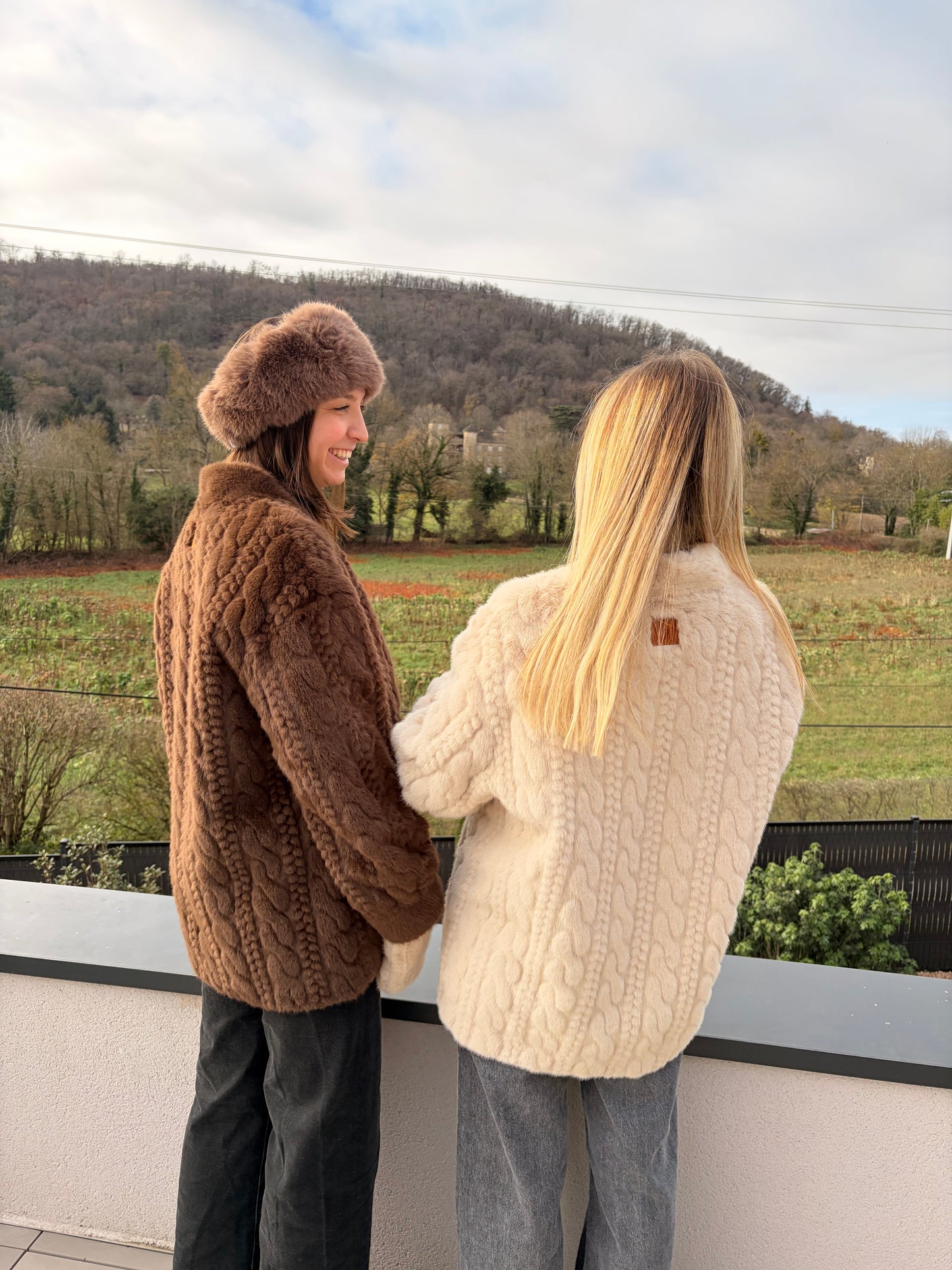 Fourrure écru Adore