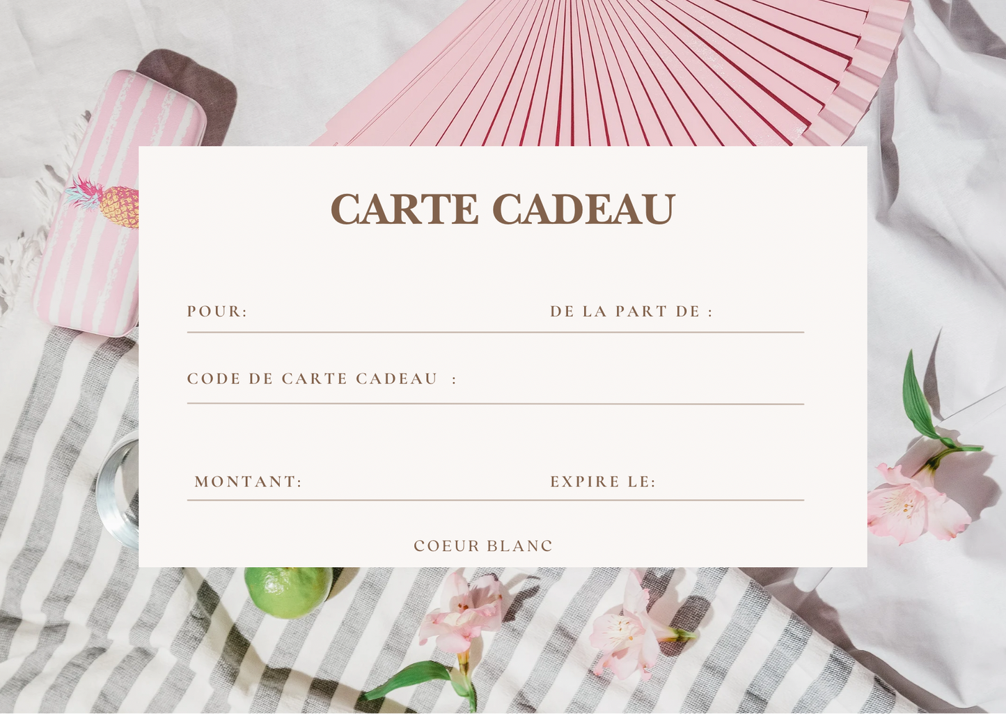 Carte cadeau