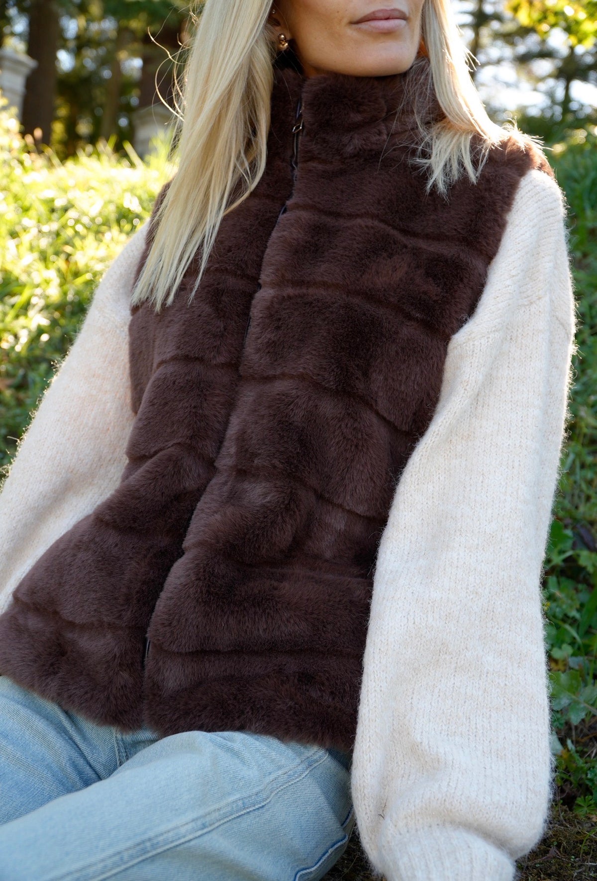 Gilet ambre