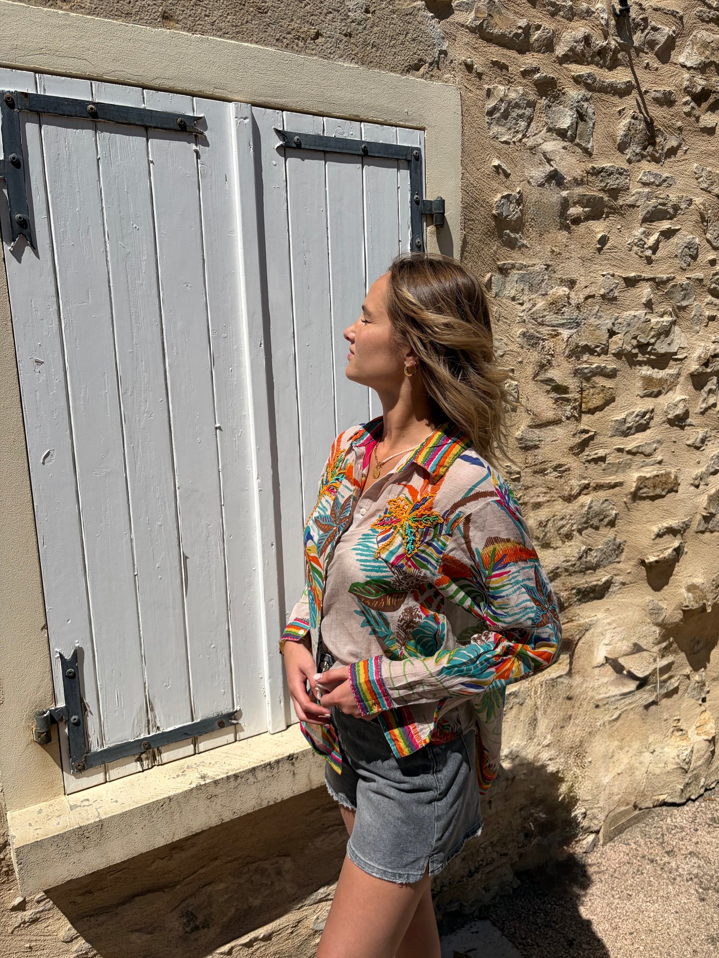 Chemise tropical