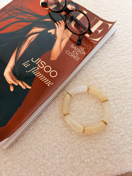 Bracelet Jade beige