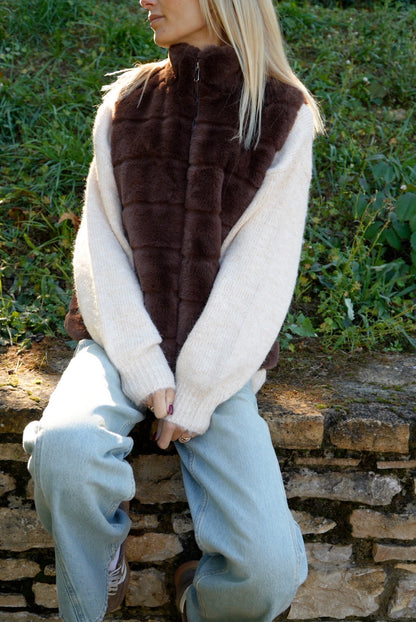 Gilet ambre